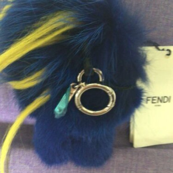 Fendi Fendirumi Bug-Kun Bag Mink Fox Charm NWT - Picture 4 of 4
